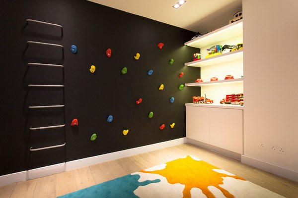 indoor rock climbing wall design ideas kids playroom ideas 