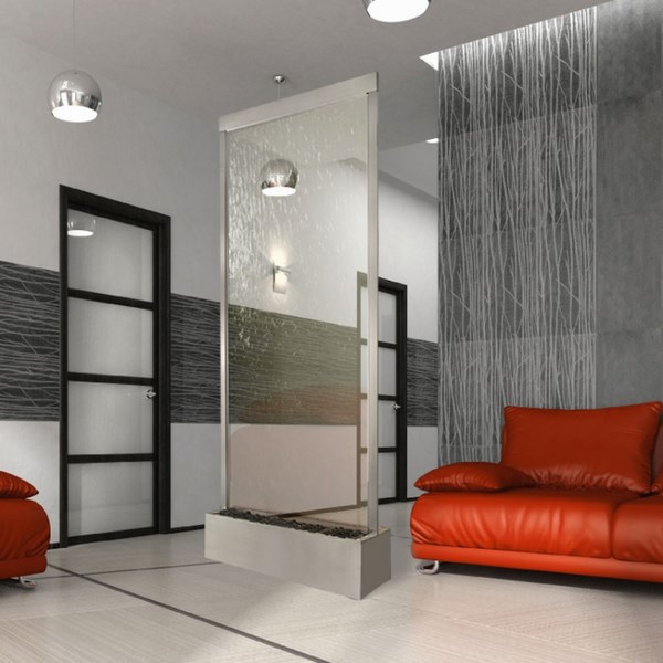 water wall indoor features ideas