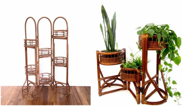 wicker flower stands plant stands flower stands design ideas materials