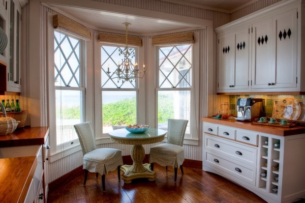 Bay windows vs Bow blinds ideas kitchen decor 