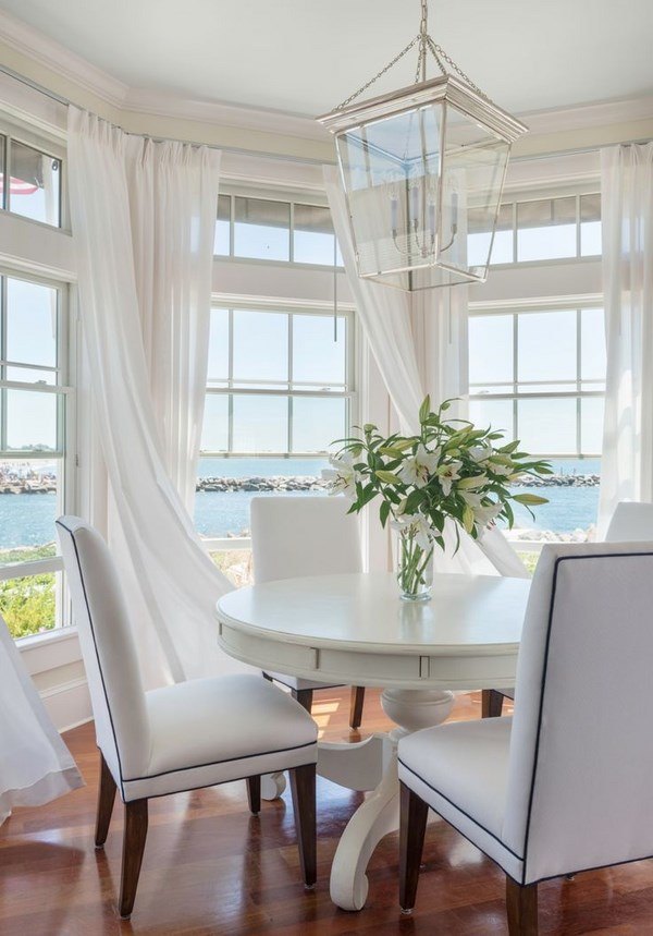 Bay Window Curtain Ideas Give Your Bay Window A Glamorous Look