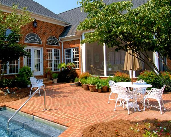 deck maintenance patio decking pool deck ideas brick pavers 