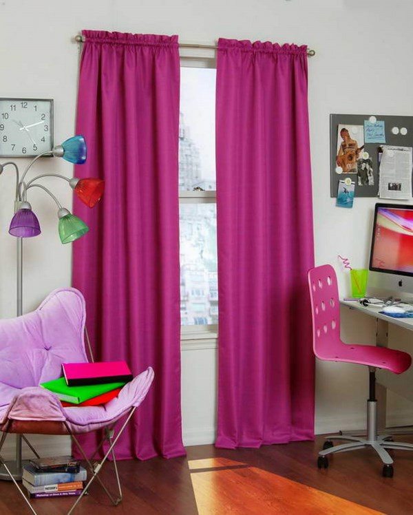 how-to-soundproof-a-bedroom-pink-soundproof-curtains-teen-bedroom-ideas