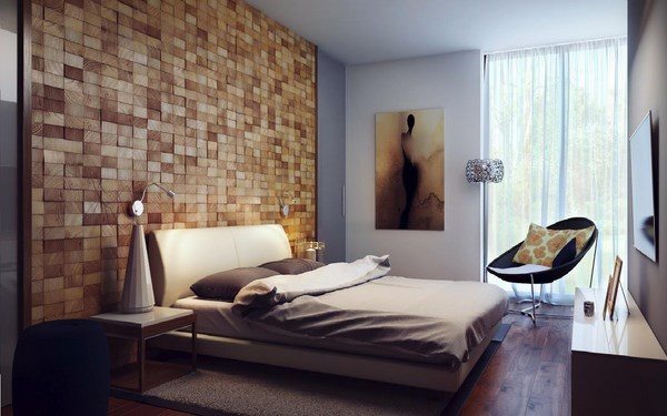 how-to-soundproof-a-bedroom-wood-block-headboard-accent-wall-bedroom-decor-ideas