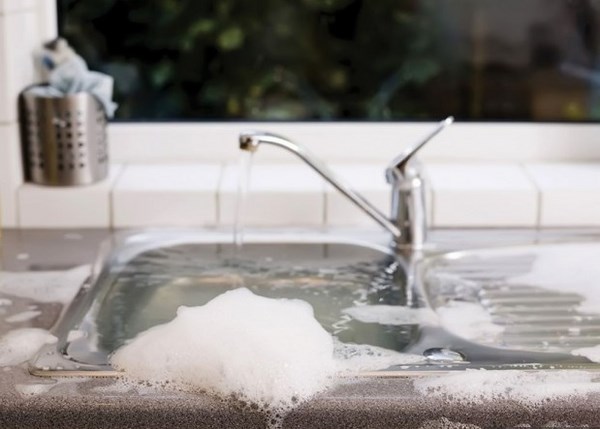 why kitchen sinks get clogged with homemade cleaners 