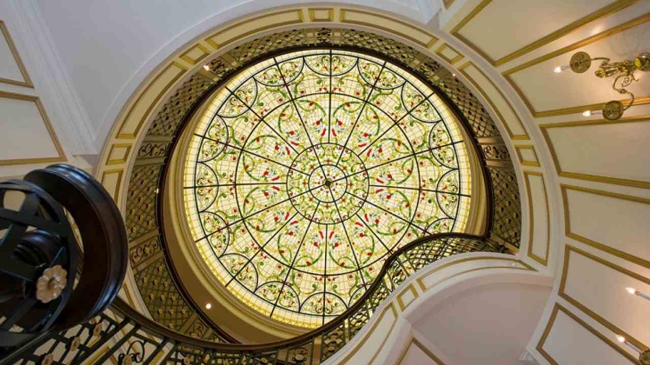 Stained Glass Ceiling Designs Doha