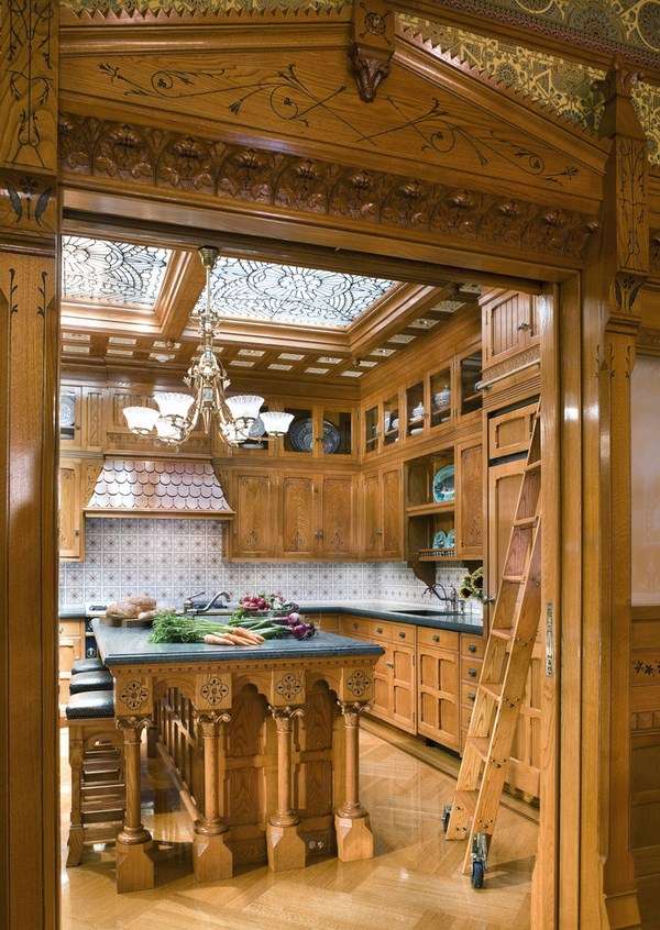 rustic kitchen decor ideas wood kitchen cabinets