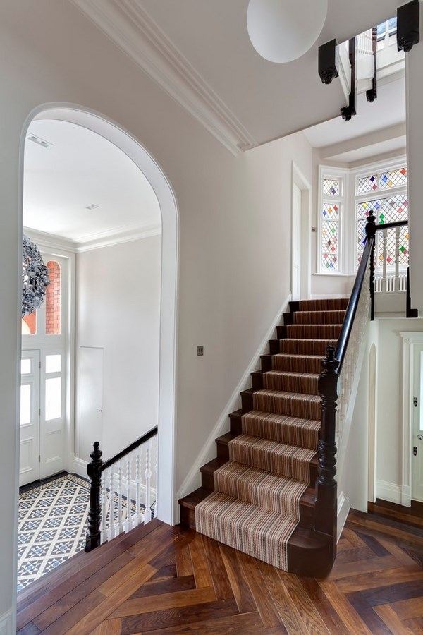 house entry interior staircase 