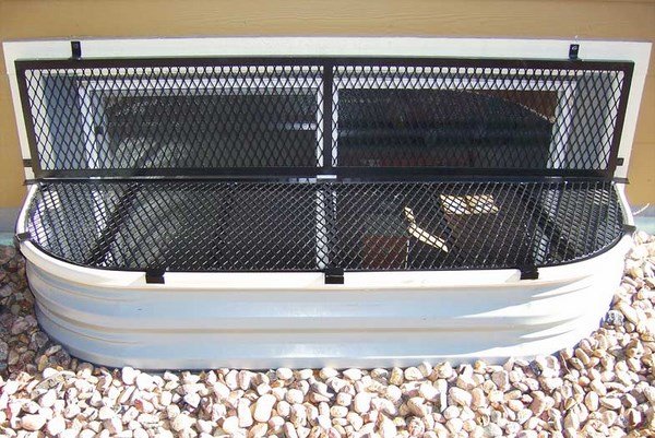window well cover metal grate basement window cover 