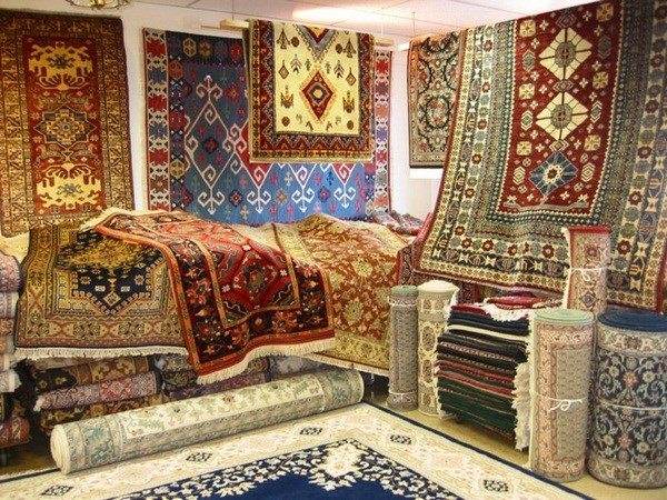 Oriental rugs floor noise insulation