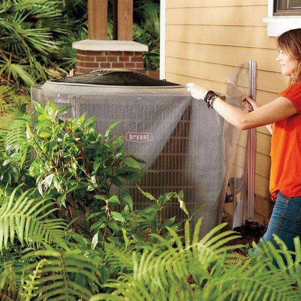 air conditioner exterior unit coil filter maintenance tips