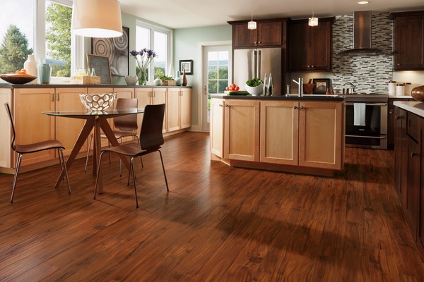laminate wood flooring modern kitchen