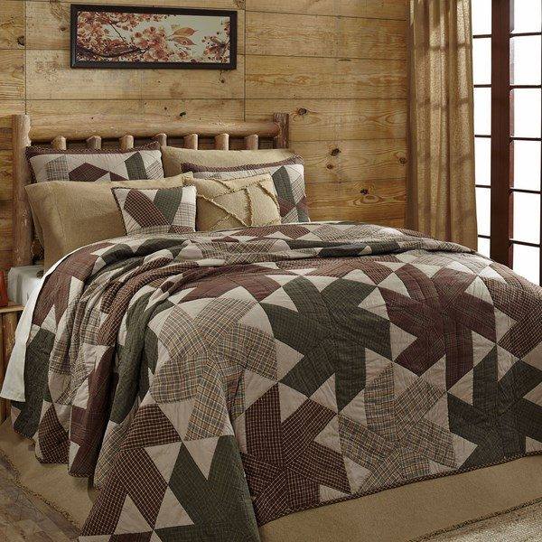 rustic decor primitive bedroom bedding set quilt