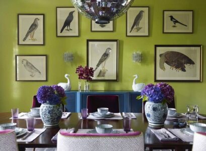 Chartreuse-dining-room-wall-trendy-color-schemes
