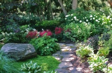Shade-garden-deasign-ideas-and-backyard-landcsape