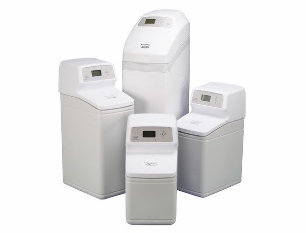 Softeners for hard water sizes