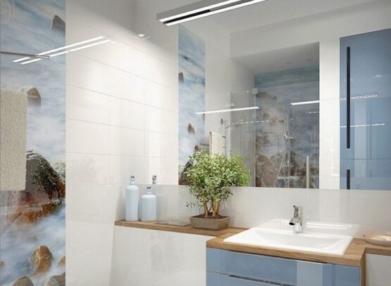 bathroom-tile-wall-decor-ideas-photo-wallpaper-floating-vanity