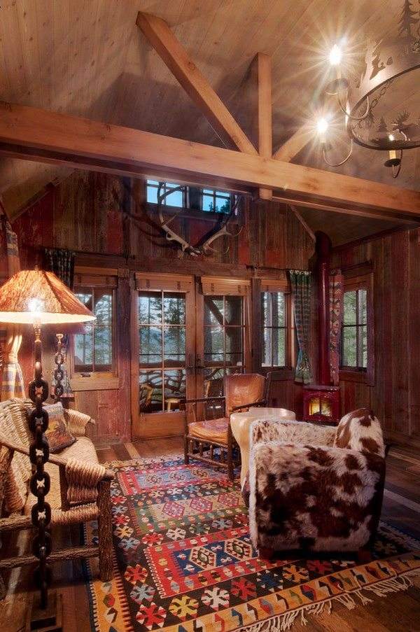 cabin house interior ideas rustic style