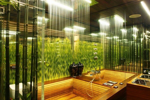 eco style bathroom decorating ideas natural materials