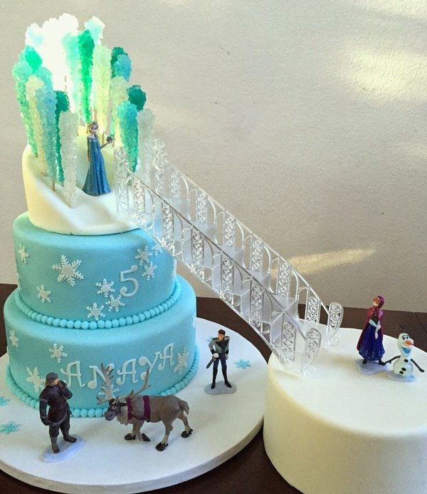 frozen cakes ideas for girl birthday