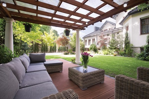 garden landscape patio shade ideas pergola design