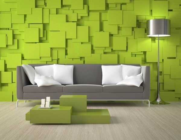how to use Chartreuse color in modern home interior designs