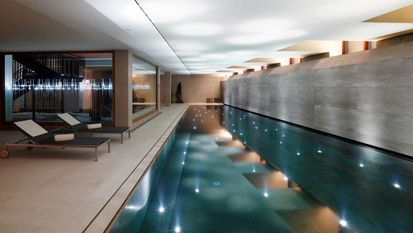 modern indoor swimming pool design