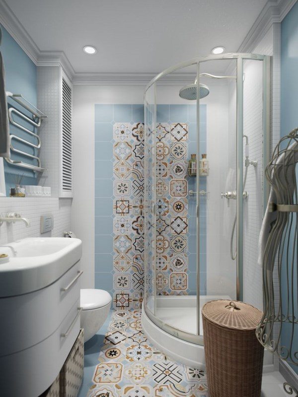 small bathroom design shower cabin wall tile ideas