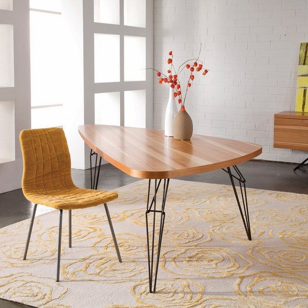 trianglular dining tables ideas space saving furniture