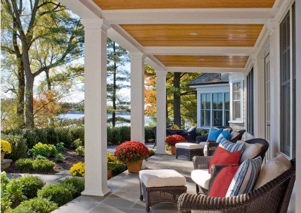 what is a veranda covered porch patio deck