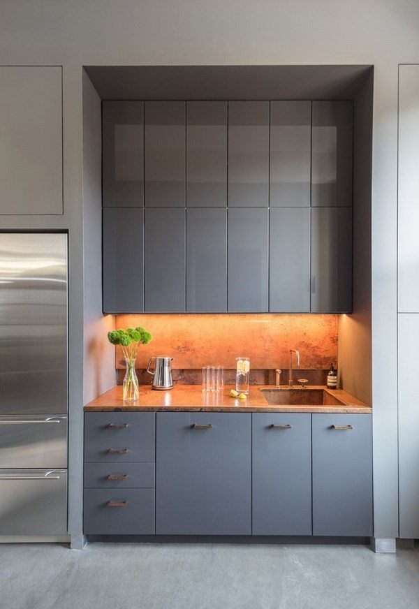 Modern kitchenette ideas – the comfort of a stylish mini ...