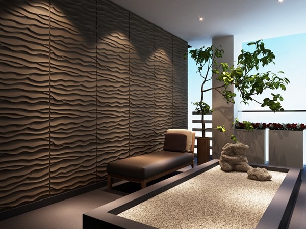 3d panels wall decor ideas modern home interior