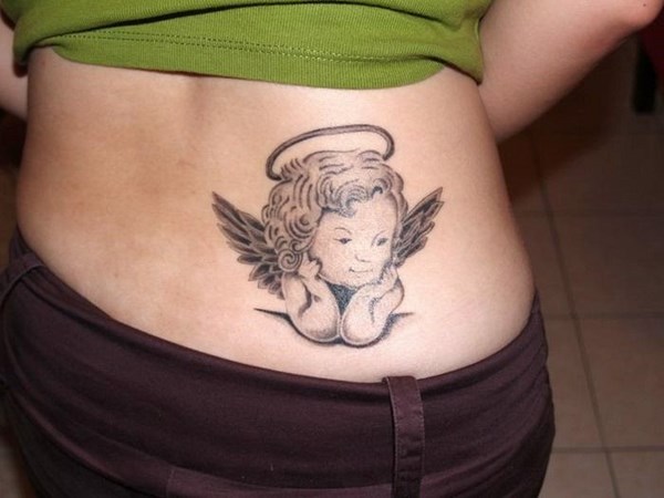 Angel tattoos for men and women ideas