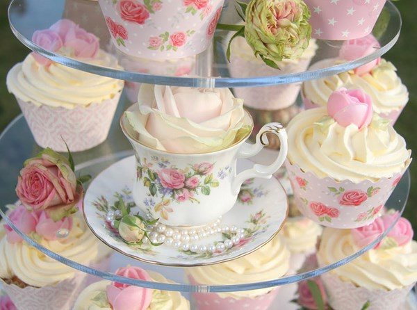 afternoon tea cupcakes