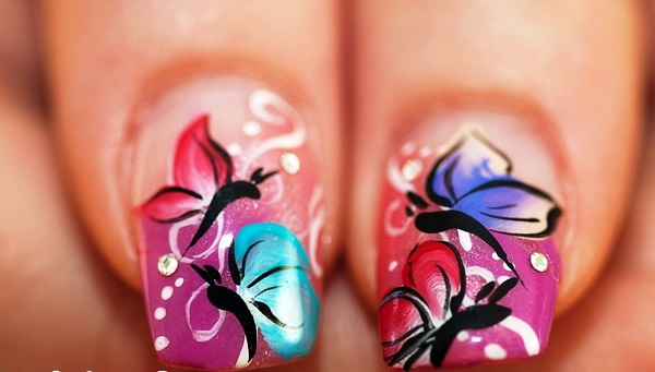 amazing butterfly nails ideas for the summer