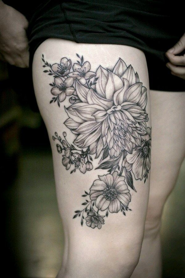 Thigh tattoos for women Beautiful ideas and design tips