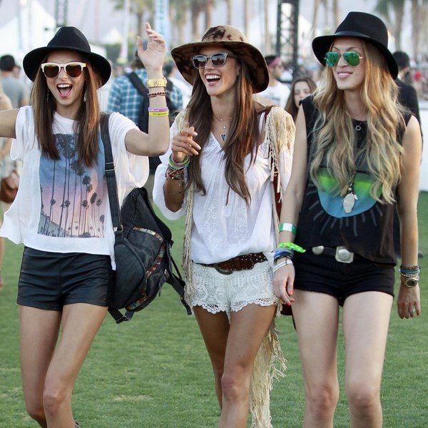 festival outfit fashionable bohemian chic look