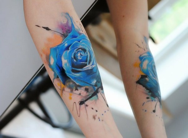 flower tattoo designs forearm woman roses