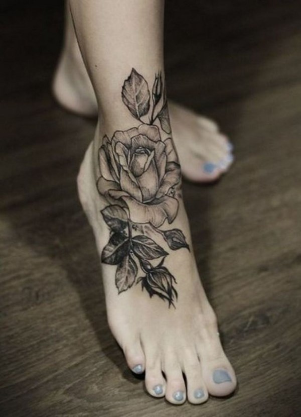 50+ Elegant Foot Tattoo Designs for Women - For Creative Juice | Anklet  tattoos, Ankle bracelet tattoo, Tattoos