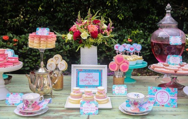 mothers day garden party ideas afternoon tea