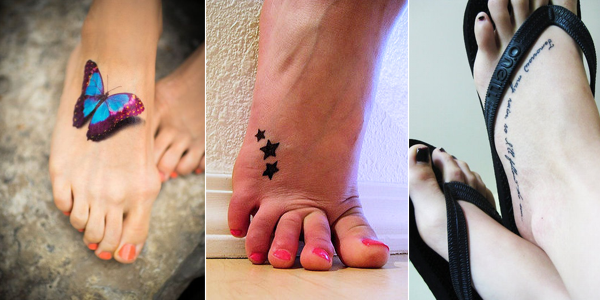 original creative ideas for tattoos on foot