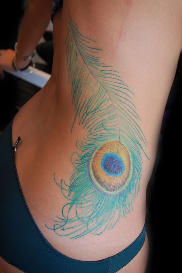 peacock tattoo feather tattoos for women