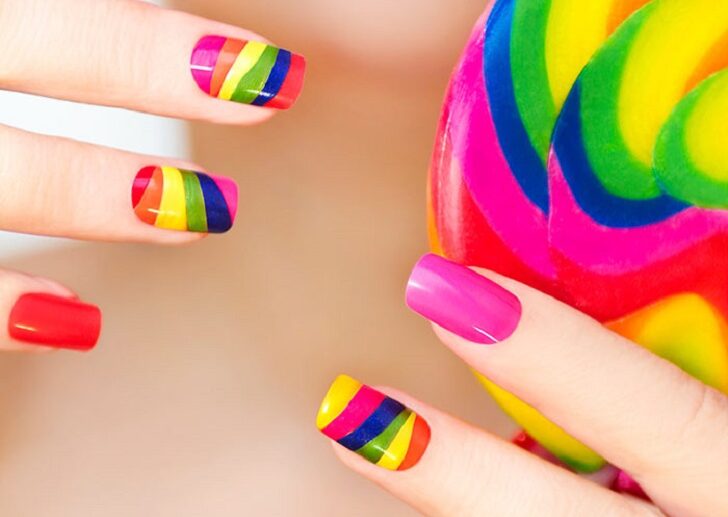 Rainbow-nail-art-ideas