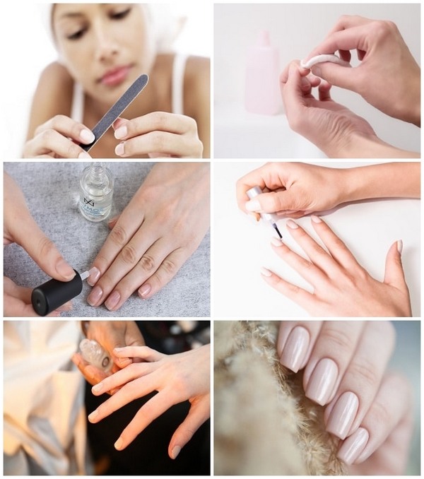 how to do nude nails at home