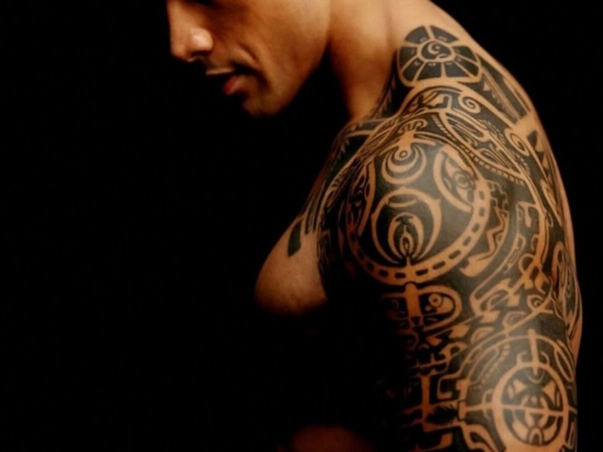 Striking shoulder tattoo for men – styles, images and design ideas