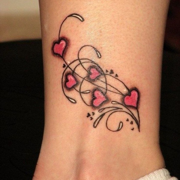 Heart tattoos ideas and designs for women