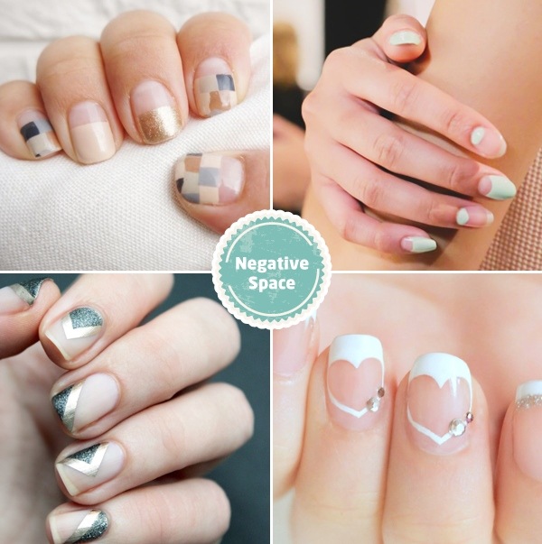 amazing nail designs negative space