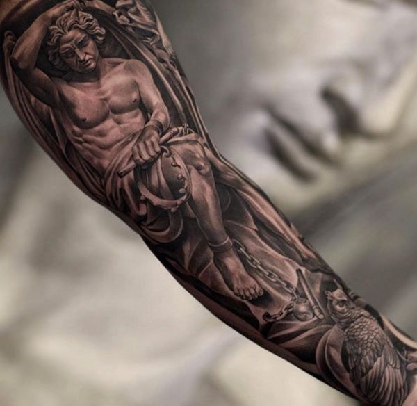 long sleeve tattoo ideas for men