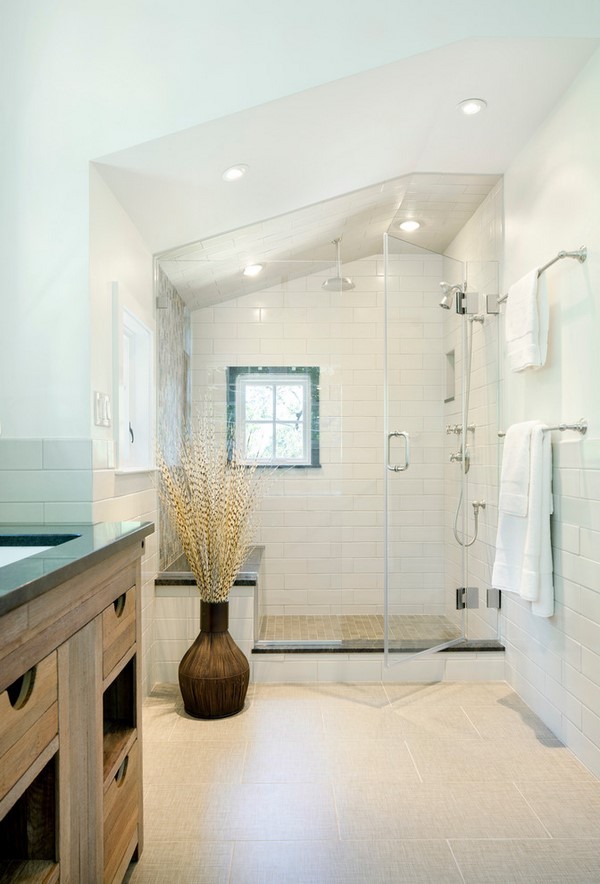 frameless glass doors modern shower design ideas
