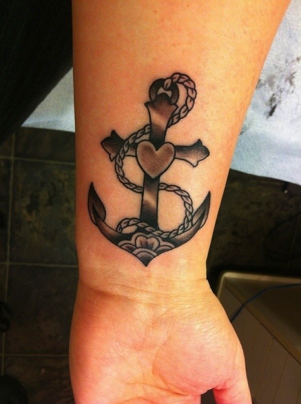 heart and anchor tattoos with meaning